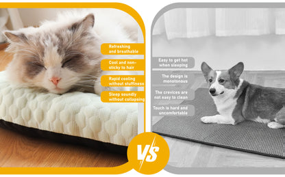 Pink orthopedic dog bed, memory foam dog bed, dog bed for medium dogs, comfortable dog bed, durable dog bed, joint support dog bed, Australian pet bed