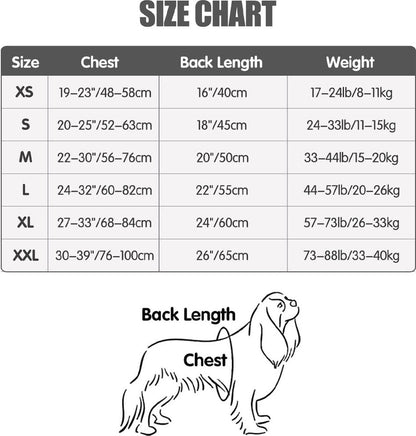 Dog Coat - Warm Coat for Dogs - Reflective Dog Coat with Fur Collar - Back Length 40cm - Dog Weight 8-11kg - Dog Winter Coat - Windproof Coat for Dogs - With Soft Fleece Lining - Dog Clothing - Pet Clothing - Dog - Black - Size XS